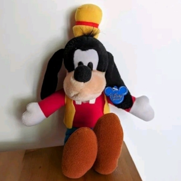 NWT Goofy Plush Vintage Walt Disney World Toy Original Collectable 15" - Picture 1 of 7